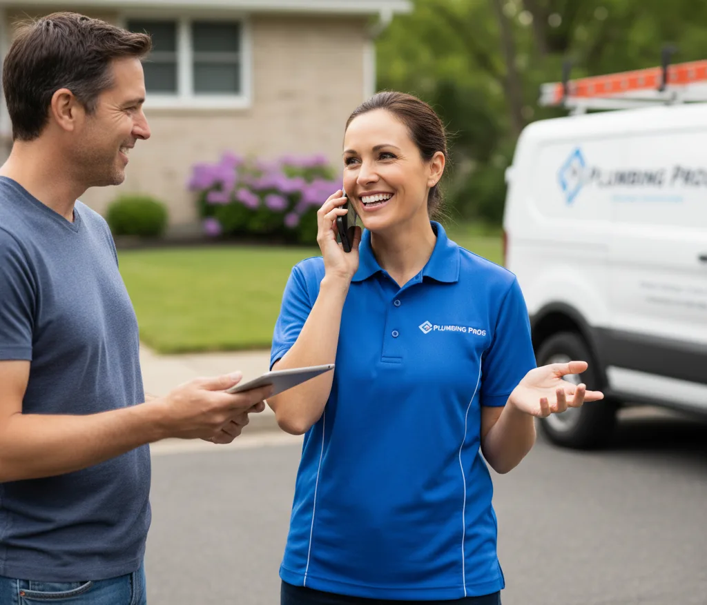 Grant Plumbing customer support in Deville